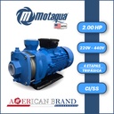 BOMBA MONOBLOCK MULTIETAPAS TF MOTAQUA SERIE MTS MOD. 2T035MCH20  2,00HP 3PH/220V-440V/60HZ/2P/3600RPM 04ET CI/SS
