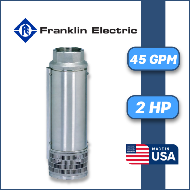 CUERPO DE BOMBA SUMERGIBLE FRANKLIN 45LDS4-PE 2,00HP SCHAEFER 
