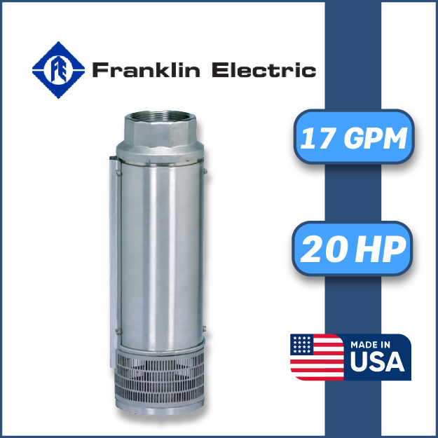 CUERPO DE BOMBA SUMERGIBLE FRANKLIN 175SR20F66-0863 20,00HP SCHAEFER 