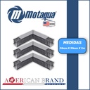 CANALETA PLASTICA RANURADA MARCA MOTAQUA SERIE MUX MOD. MSP108 30MMX30MMX2M