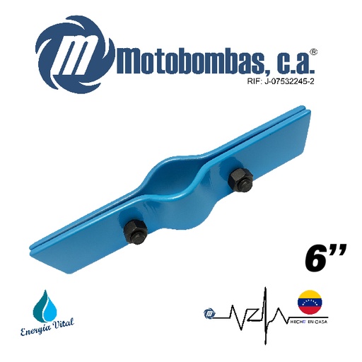 [3753ISA-8500300400-0000] ABRAZADERA A/C SOPORTE DE BOMBA SUMERGIBLE SERIE ISA MOD.  6"