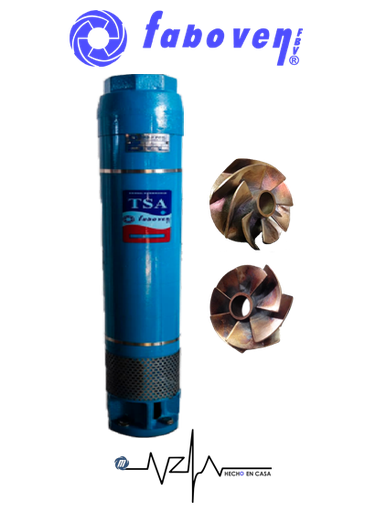 [5503FBV-005004L10AX000-BF01] CUERPO SUMERGIBLE FABOVEN  4" SERIE TSA MOD. 00504L10AX0   40GPM   5,00HP 10ET 2"NPT NEMA4               