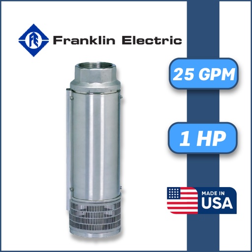 [5545FRA-5SV1P4-PE] CUERPO DE BOMBA SUMERGIBLE FRANKLIN 25SV1P4-PE 1HP SCHAEFER