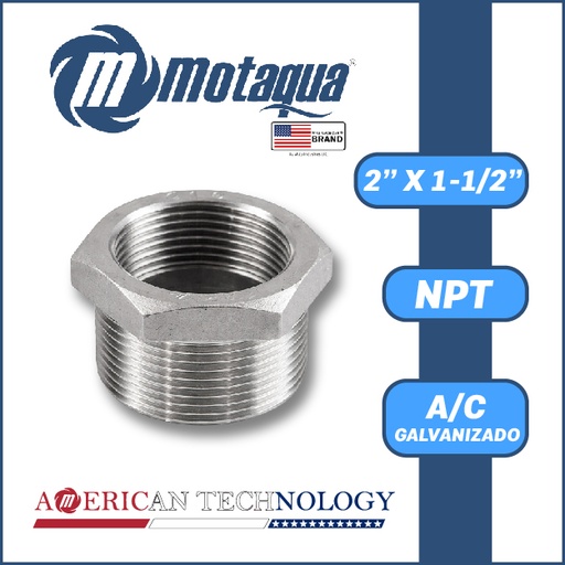[3825ISA-5566987] REDUCCION A/C ROSCADA SERIE ISA MOD. BUSHING   2" X 1-1/2"