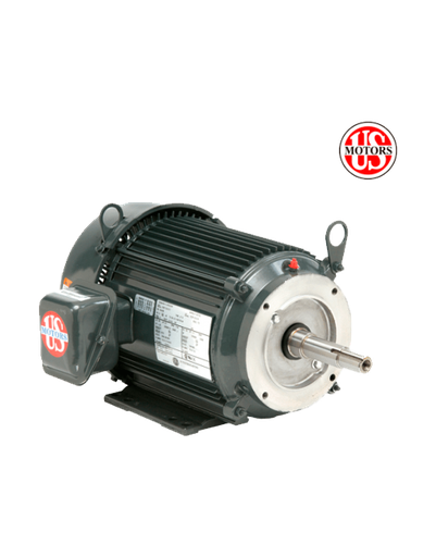 [7705USM-T410HP] MOTOR HORIZONTAL TF JM4P  10,00HP 1800RPM US MOTORS MELC7E2M / ELC126S MOD TF JM2P 220-440V 4P 3PH SF 1,15 DOL 132MZ IEC-IE2 CI TEFC