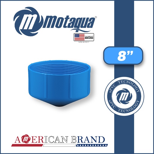 [5905MSM-CPLS080X000L00-UPVC] CASING PUNTA DE LAPIZ uPVC MOTAQUA MSM 8,00"