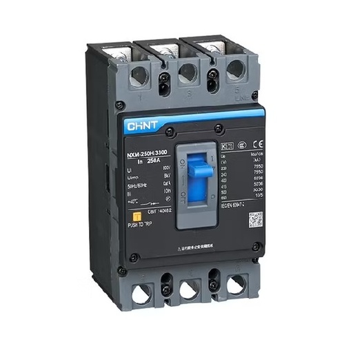 [6475CHT-NXM-0063S-63] BREAKER TERMOMAGNETICO 3P MARCA CHINT SERIE NXM-0125S MOD. 63A