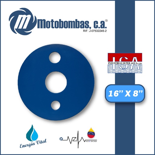 [3723ISA-] TAPA SANITARIA SERIE ISA MOD. 16" X 8"