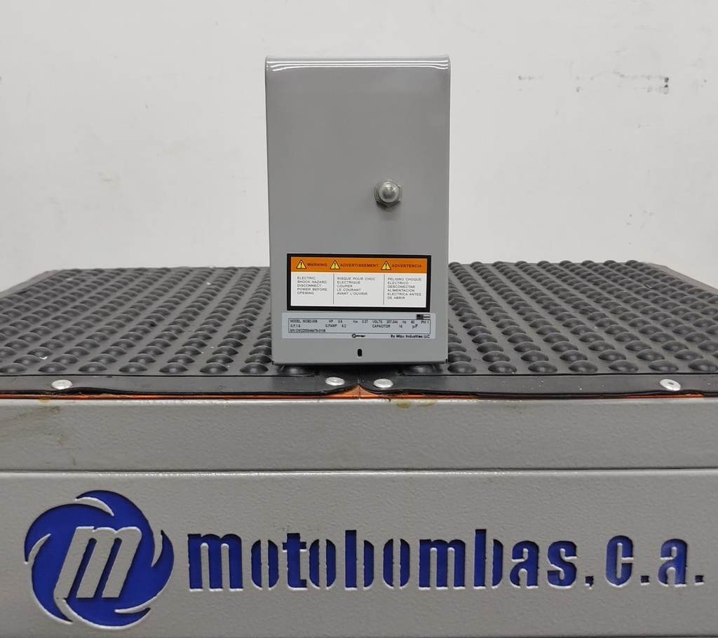 CAJA ARRANCADORA MOTAQUA MF SERIE MTS  MOD. MCB2007  0,75HP  1PH/230V