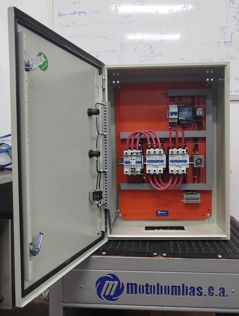 TABLERO DE CONTROL Y POTENCIA TF  P/ SISTEMA CONTRAINCENDIO SERIE MDE MOD. TMDE6123500 1 BOMBA  50,00HP 3PH/230V ARRANQUE ESTRELLA-TRIANGULO