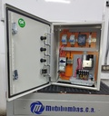 TABLERO POTENCIA Y CONTROL P/MOTOR MOTAQUA MF SERIE MTS MOD. TMDEM4ORSF15F  1,50HP 1PH/230V CON CAJA DE CAPACITORES