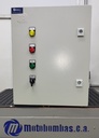 TABLERO POTENCIA Y CONTROL P/MOTOR MOTAQUA MF SERIE MTS MOD. TMDEM4ORSF05F  0,50HP 1PH/230V CON CAJA DE CAPACITORES