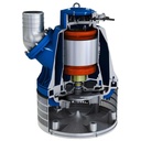 BOMBA SUMERGIBLE DRENAJE SULZER JUMBO J 604 ND, 3/60/460V 98HP