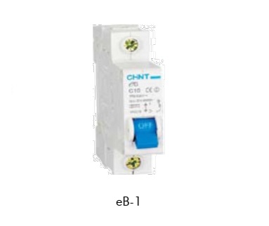 BREAKER TERMOMAGNETICO 10A 1P CHINT eB-1