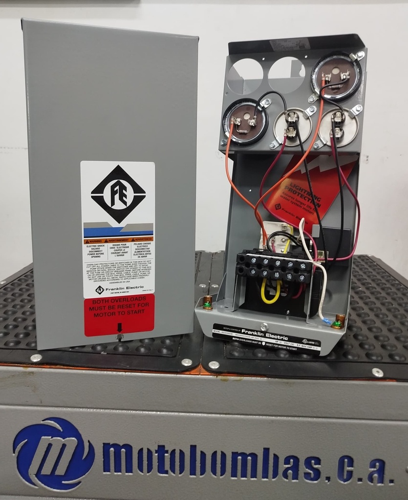 CAJA ARRANCADORA FRANKLIN ELECTRIC MF SERIE STD  MOD. 282 202 9230 10,00HP 1PH/230V (ESTANDARD)