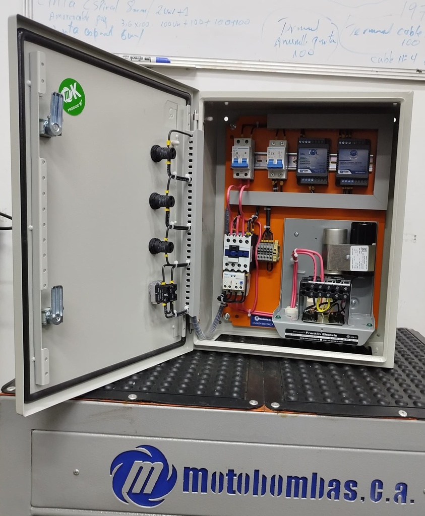 TABLERO DE CONTROL Y POTENCIA P/ MOTOR FRANKLIN ELECTRIC MF SERIE MDE MOD. TMDEFESTD030    3,00HP 1PH/230V