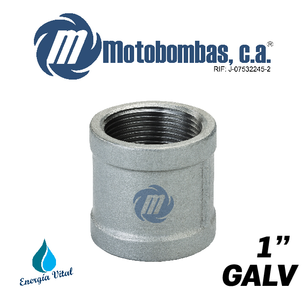 ANILLO NPT A/C GALVANIZADO SERIE VAR MOD.  1" GALV