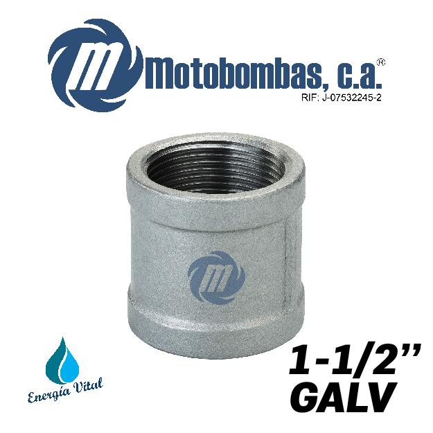 ANILLO NPT A/C GALVANIZADO SERIE VAR MOD. 1-1/2" GALV