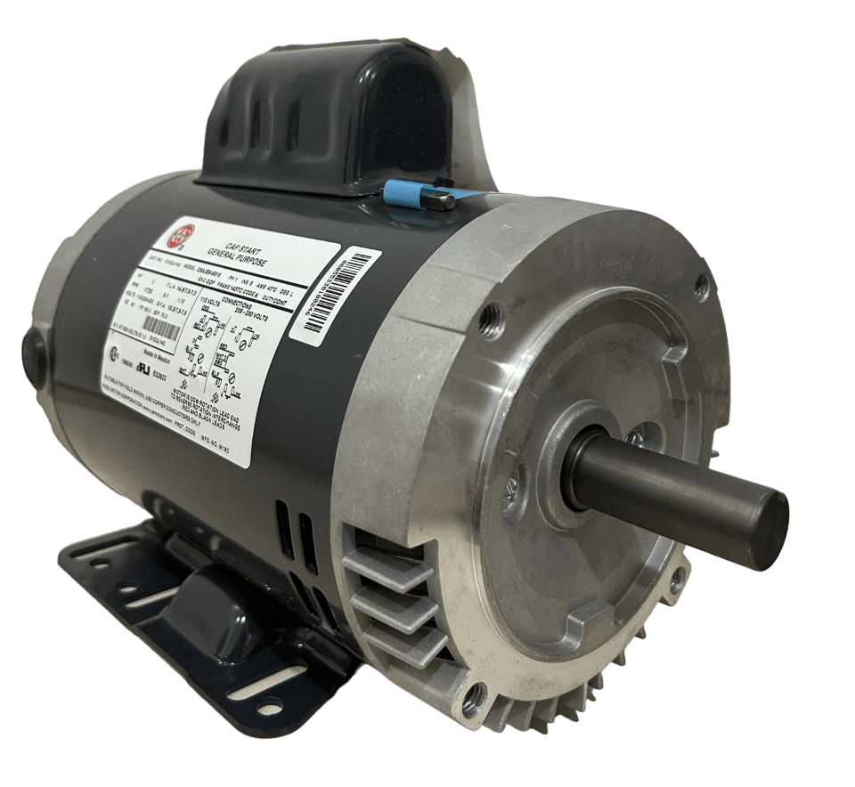 MOTOR HORIZONTAL TC  1,00HP 1800RPM US MOTORS D1C2J14C 1PH 115/208-230V 4P SF 1,15 3W DOL 143TC ODP NEMA CI