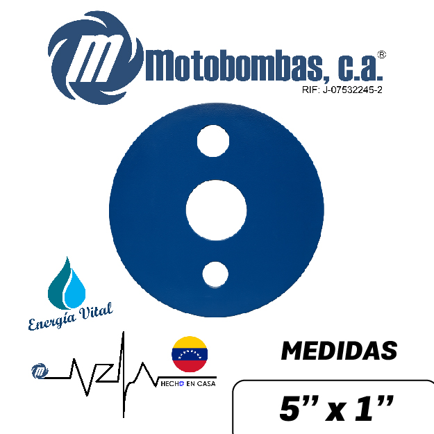 TAPA SANITARIA SERIE ISA MOD.         5" X 1"