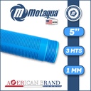 TUBO CASING RANURADO LISO uPVC MOTAQUA MSM CM 5,00" X 3 MTS X 1,00 MM