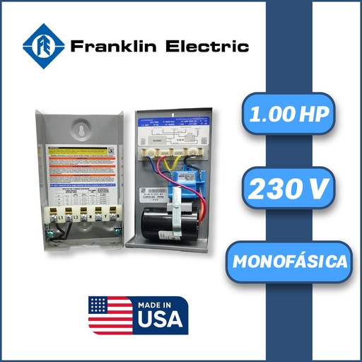 [6005FRA-IF010BAS1XX230-MNE3] CAJA ARRANCADORA FRANKLIN ELECTRIC MF SERIE QD  MOD. 280 108 4915 1,00HP 1PH/230V (BASICA)