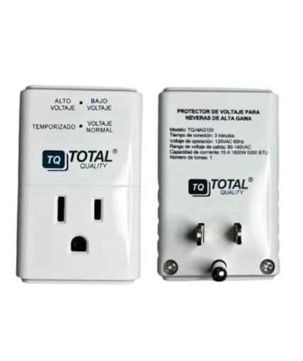 [6625VAR-TQ-NAG120] PROTECTOR DE VOLTAJE PARA NEVERAS MARCA TQ  MOD. TQ-NAG120